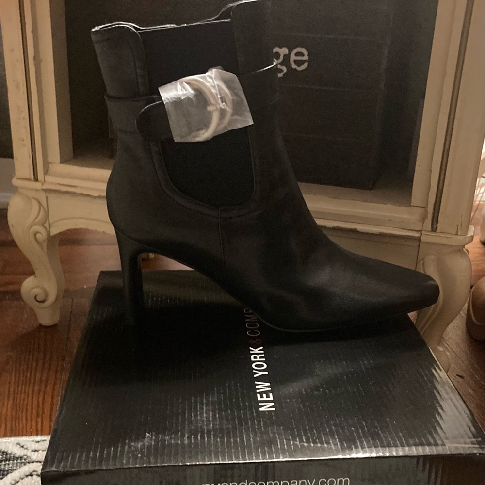 Woman’s stylish booties